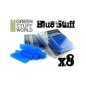 Preview: Green Stuff Blue Sofort Abformmasse - 8 Streifen